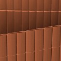 Cañizo PVC doble cara marrón 12mm