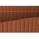 Cañizo PVC doble cara marrón 12mm