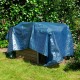 Toldo reforzado 70gr azul/verde