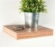 Estante tamborado de madera HD-4 25x25cm