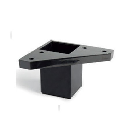 Pata 40x40 ABS negro