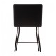 Mesa alta plegable de metal y madera