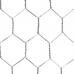 Malla metálica hexagonal 13mm