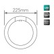 Tubo LED circular T9 G10q 6500K