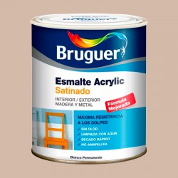 Esmalte acrílico satinado avellana