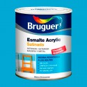 Esmalte acrílico satinado turquesa