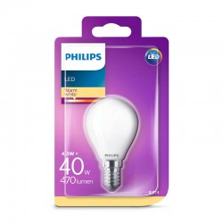 Bombilla esférica LED E14 4,3W 470lm