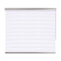 Estor enrollable doble blanco Platinum