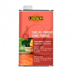 Pintura impermeabilizante para suelos porosos de exterior Liberon