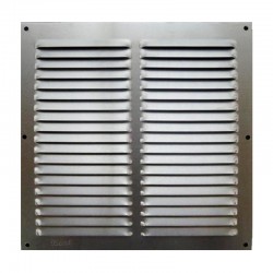 Rejilla de ventilación plana aluminio
