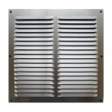 Rejilla de ventilación plana aluminio