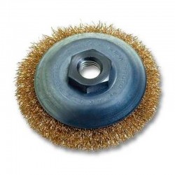 Cepillo circular cónico de alambre M14
