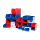 Gaveta azul apilable herramientas Tayg