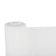 Malla cuadrada de plástico blanca 1x5m