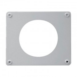 Remate de pared redondo de PVC