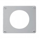 Remate de pared redondo de PVC