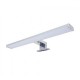 Aplique LED cromo para espejo de baño