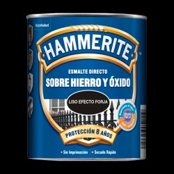 Pintura esmalte liso efecto forja 750ml Hammerite