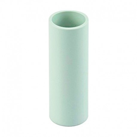Manguito de unión VD PVC blanco