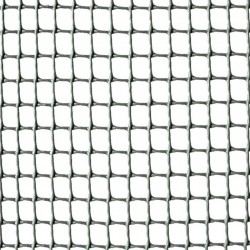 Malla cuadrada de plástico gris 1x5m