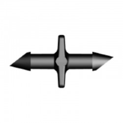 Conectores microtubo riego por goteo 4mm