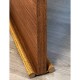 Burlete doble rollo bajo puerta de PVC 95cm