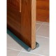Burlete doble rollo bajo puerta de PVC 95cm