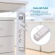 Base Schuko 5T + interruptor + 2USB