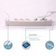 Base Schuko 5T + interruptor + 2USB