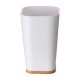 Vaso de poliestireno y bambú para baño