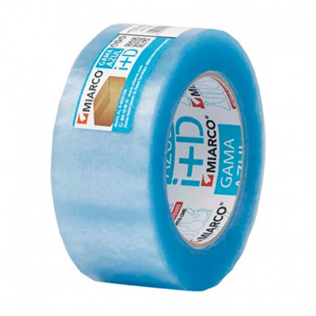 Precinto ecológico transparente azul