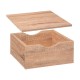Cajón + estante de madera