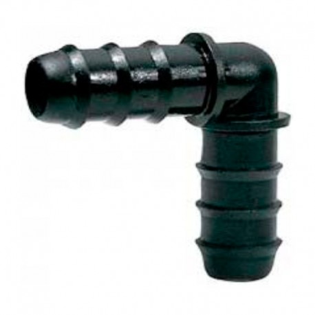 Codos para riego por goteo 16mm
