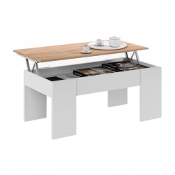 Mesa de centro elevable melamina Kendra