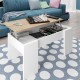 Mesa de centro elevable melamina Kendra