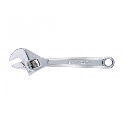 Llave inglesa ajustable básica de acero