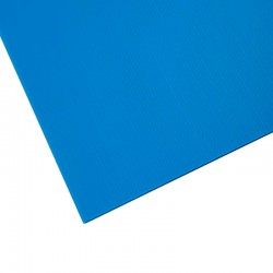 Placa de plastonda alveolar azul 2,5mm