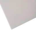 Placa de plastonda alveolar blanca 2,5mm
