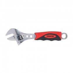 Llave inglesa ajustable de acero c/mango