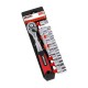 Set llave carraca 72 dientes + 10 vasos