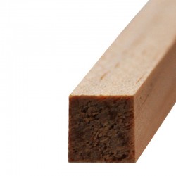 Listón de madera de pino 2,4m
