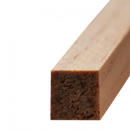 Listón de madera de pino 2,4m