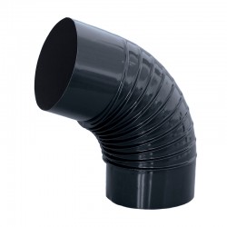Codo de 90º vitrificado para estufa