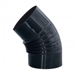 Codo de 45º vitrificado para estufa