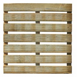 Tarima de madera de pino ranurada 30mm Cleia