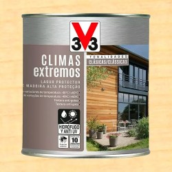 Protector de madera satinado para climas extremos 0,75L V33
