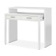 Mesa escritorio extensible de melamina