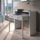 Mesa escritorio extensible de melamina
