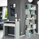 Mesa escritorio extensible de melamina