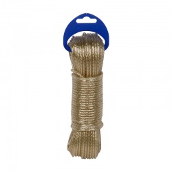 Cuerda para tendedero en color oro